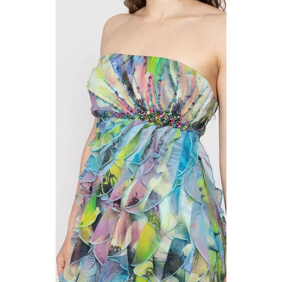 Cache Strapless Multicolor Dress - Picture 3 of 12